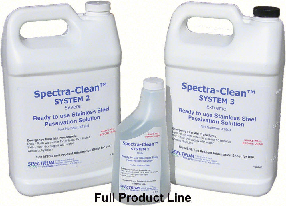 Spectra-Clean System 3 Severe Use Stainless Steel Cleaner - 1 Gallon
