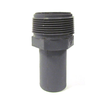 Insert Pool Adapter 1-1/4 x 1-1/4 x 2 Inch MPT x Insert x Length - PVC