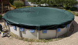 Classic Round Solid Winter Aboveground Pool Cover 12 x 12 Feet