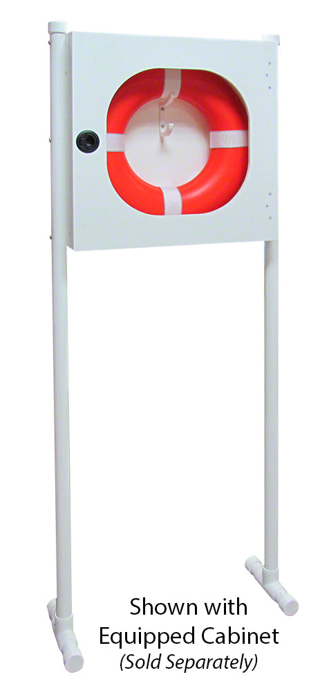 Life Ring Buoy Cabinet Stand - Stand Only - Cabinet Not Included