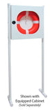 Life Ring Buoy Cabinet Stand - Stand Only - Cabinet Not Included