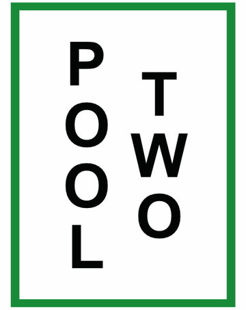 Pool Two Name Pipe Label (Sold Per Inch)