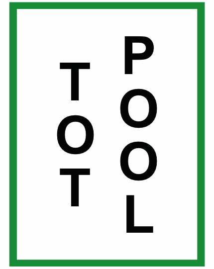 Tot Pool Name Pipe Label (Sold Per Inch)