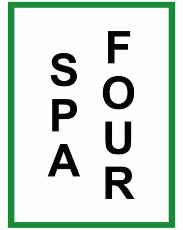 Spa Four Name Pipe Label (Sold Per Inch)