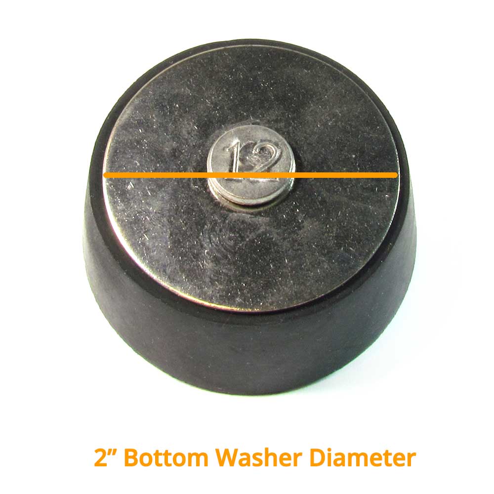 Winter Pool Plug for 2 Inch Fitting - # 12