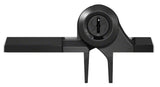 TruClose S3 Self-Closing Gate Hinge for Metal or Wood Gates - 2 Legs - Black (Pair)