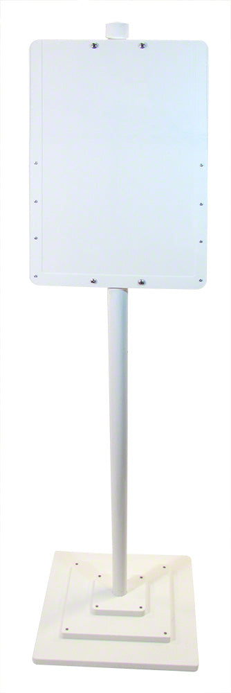 Sign Stand for 12 x 18 Inch Sign - White