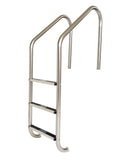 3-Step 29 Inch Standard Ladder 1.50 O.D. x .120 Inch - Stainless Steel Treads