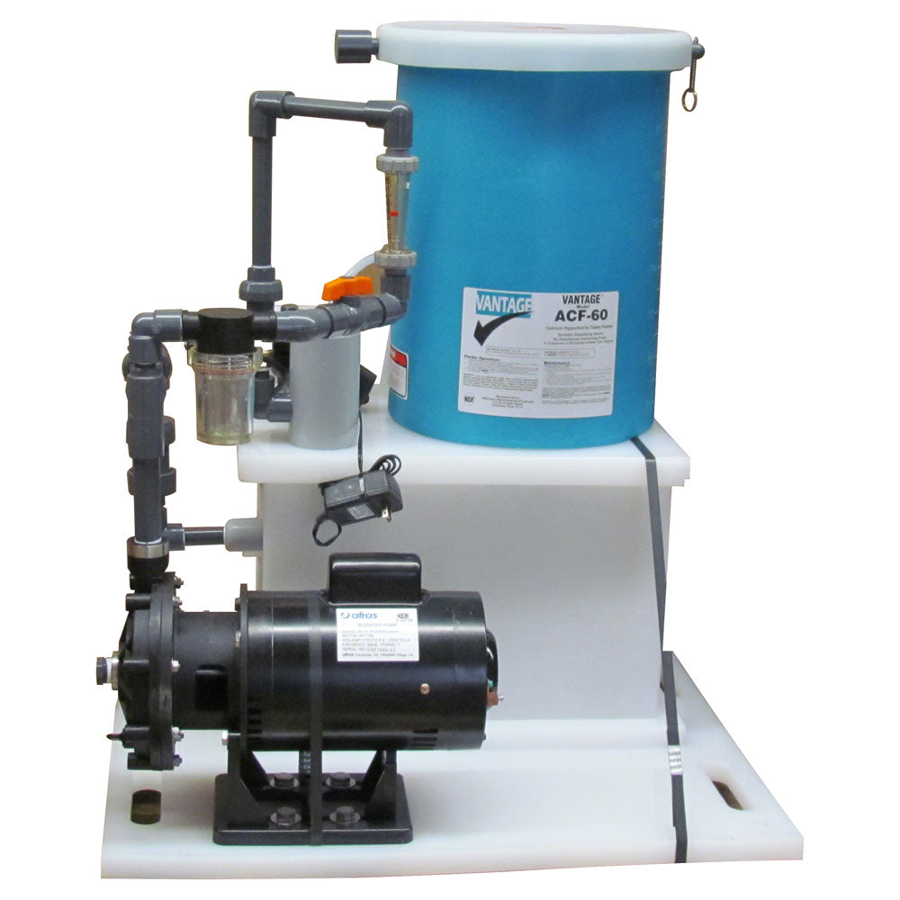 Vantage ACF-250 Feeder With Pump for Cal Hypo Tabs - 1M Gallons - 250 lb. Capacity
