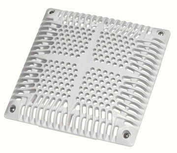 9 Inch Square Main Drain Cover With Inner Frame Low Velocity