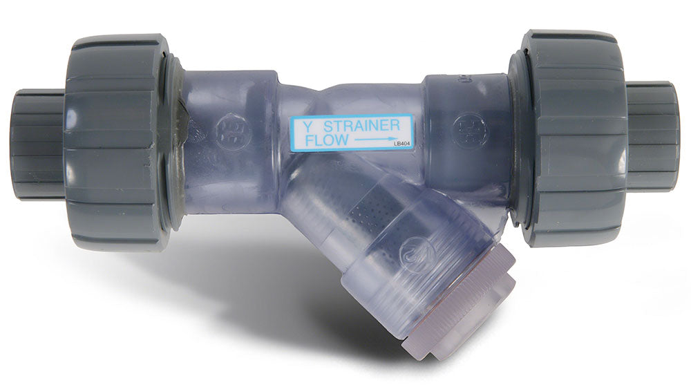 2 Inch Clear PVC Y-Strainer Socket