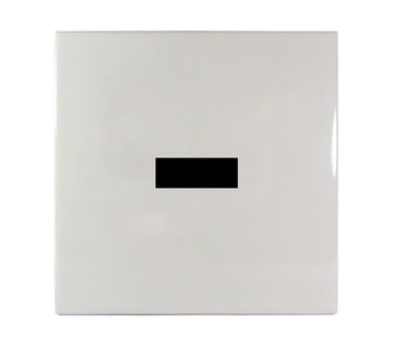 Dash (-) Symbol Ceramic Smooth Tile Depth Marker 6 Inch x 6 Inch with 4 Inch Lettering