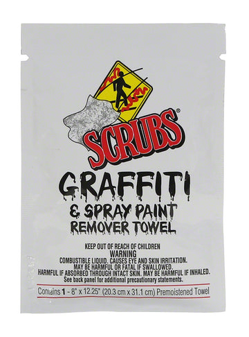 Scrubs Graffitti/Ink Remover Packet