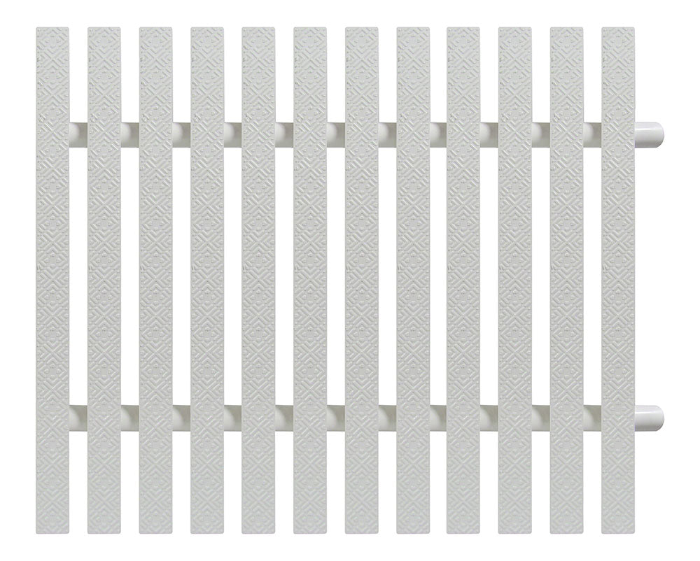 SuperGrip Perpendicular Grating 6 Inch - White - Must Order in 10 Foot Increments