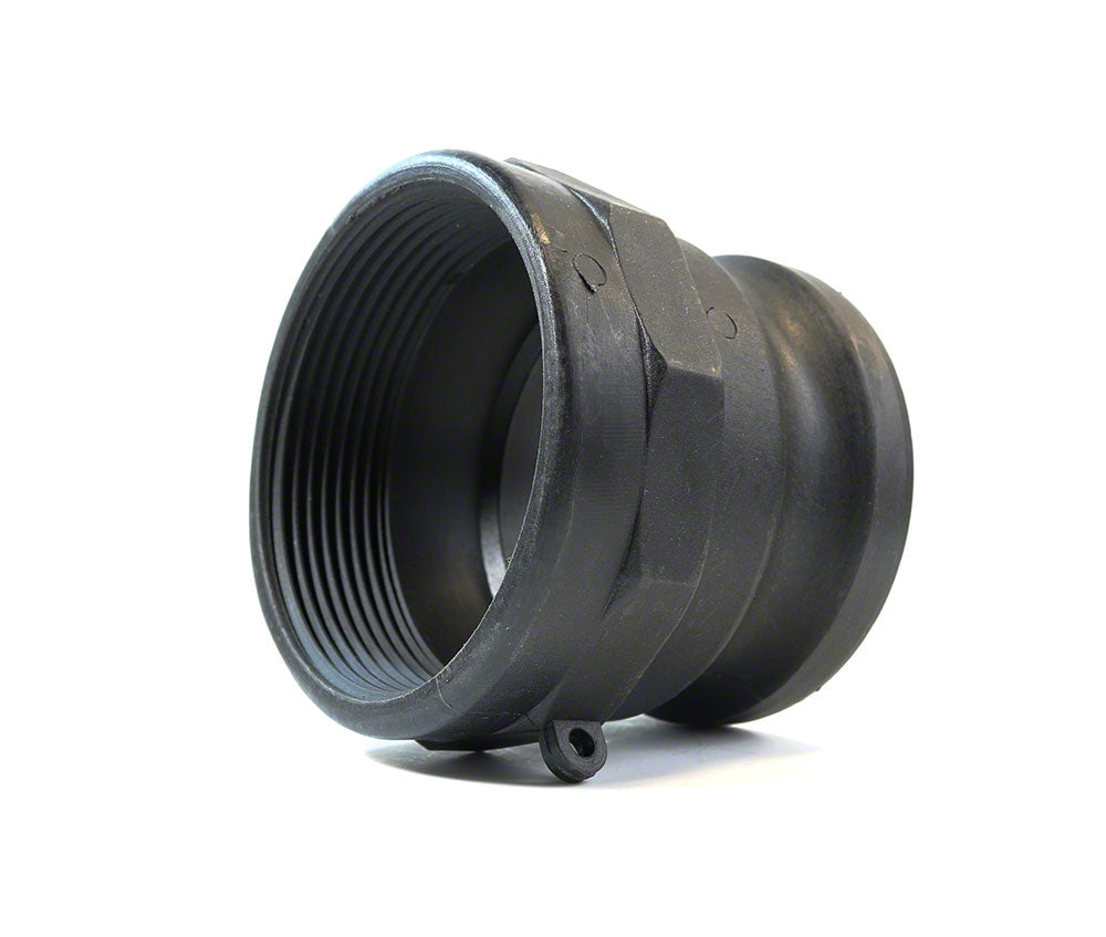 Polypropylene Cam and Groove Male Adapter x Female NPT Thread - 3 Inch - Type A Adapter