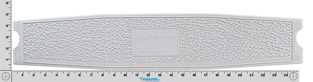 Plastic Sloping Ladder Tread Step - 24 Inch Rail Width