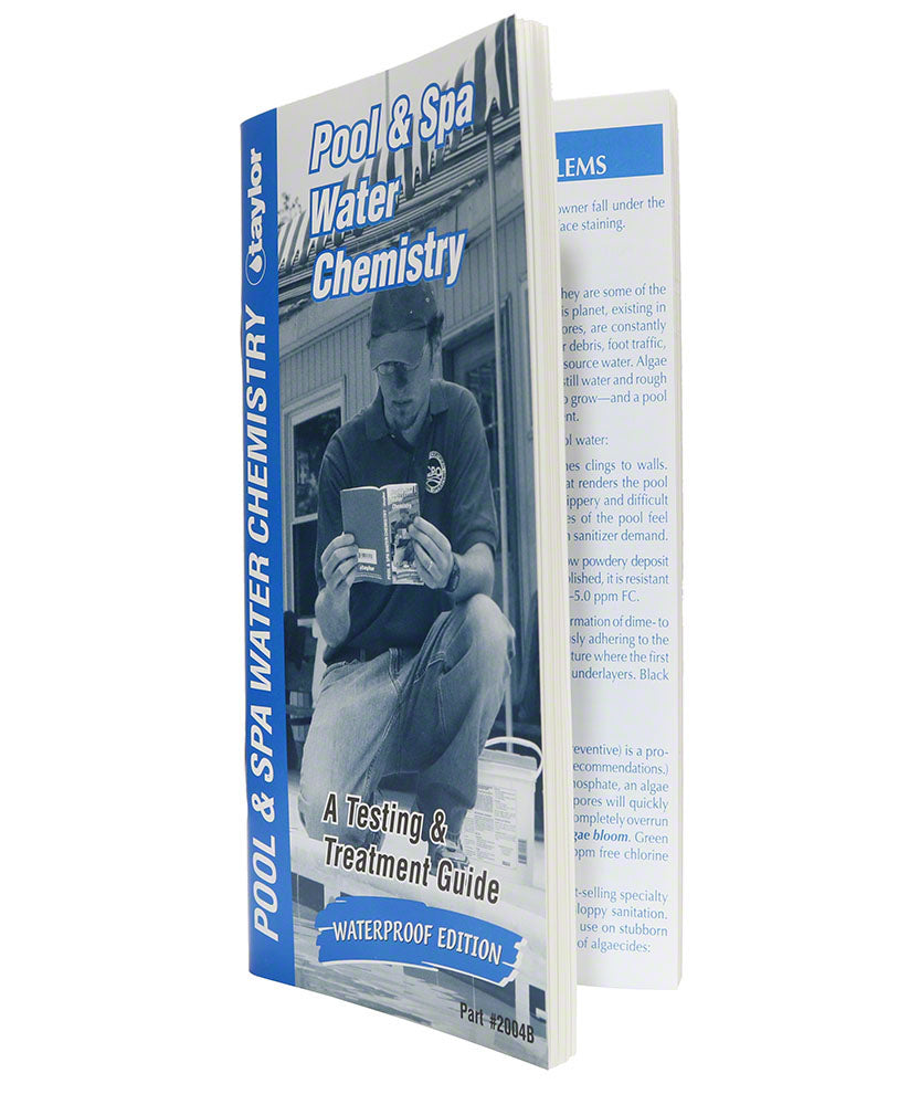 Taylor Pool and Spa Water Chemistry Literature - English Version - 2004B