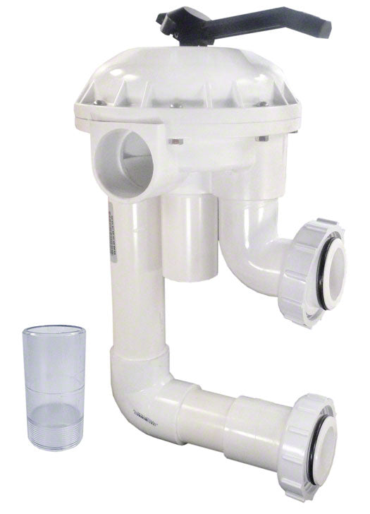Hi-Flow Backwash Valve With Plumbing 2 Inch Side Mount (D.E.) 120 GPM