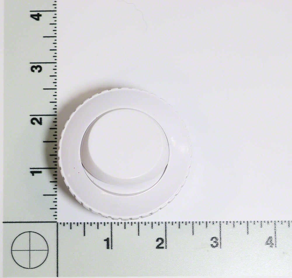 Directional Eyeball Inlet Fitting - 1-1/2 Inch MIP - Slotted Opening - White