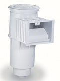 Admiral S20 2 Inch Socket Fiberglass Skimmer With Wedge Flap Weir and Equalizer - White