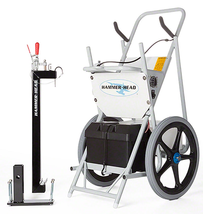 Service Unit Cart Only With Trailer Mount and Hardware - No Vacuum Head or Cord