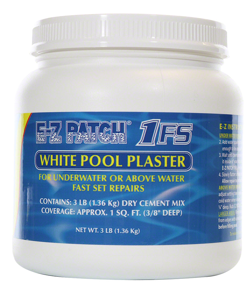 White Pool Plaster Repair - Fast Set - 3 pounds