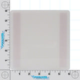 2.0 - Plastic Overlay Depth Marker - 6 x 6 Inch with 4 Inch Lettering