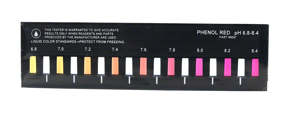 Taylor Slide Comparator pH Phenol Red 6.8-8.4 - 9067