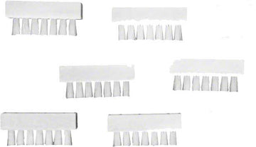 Head Brushes for Vinyl - Set of 6