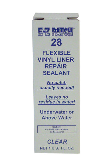 Flexible Pool Repair Sealant - Clear 1 Oz. Tube