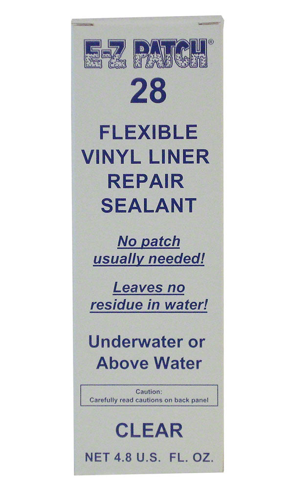 Flexible Pool Repair Sealant - Clear 4.8 Oz. Tube