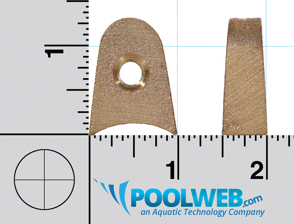 Anchor Wedge PW-Frost - Brass - 1-5/16 Inch