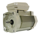 1-1/2 HP Pump Motor Square Flange - 1-Speed 3-Phase 208-230/460 Volts 60 Hz - TEFC Black