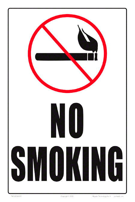 no smoking sign without the cigarette Sign: No Smoking Or Vaping (MSMK560VA) read Chicago No Smoking X Feet sign with bold text and graphic symbol makes your No Smoking message clear to employees and visitors No Smoking Sign: No Smoking