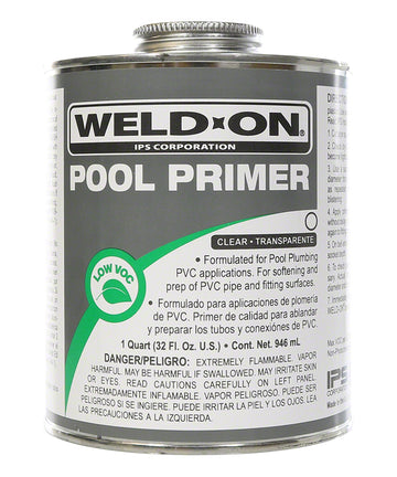 Weld-on PVC Pool Primer Clear - 1 Quart