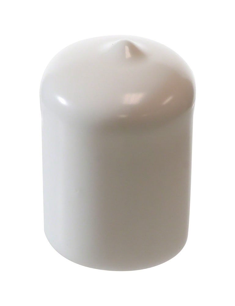 1/2 Inch Nut Cap for Diving Board - White