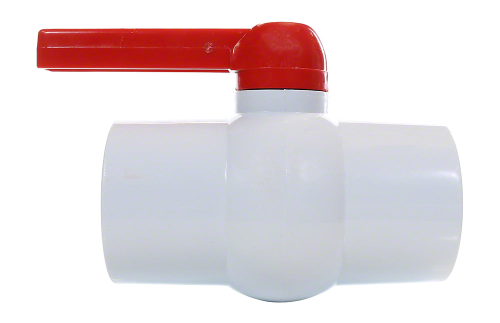 PVC Ball Valve With Lever Handle - 3 Inch Solvent x Solvent