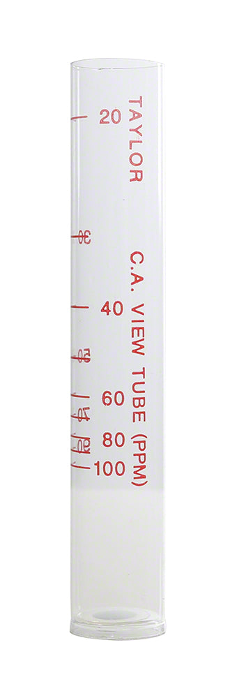 Taylor Cyanuric Acid Graduated Test Tube - 20-100 ppm (10 ppm Divisions) - Plastic - 9193