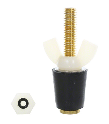 Winter Pool Plug with Blow Thru Valve for 3/4 Inch Tube - # 2