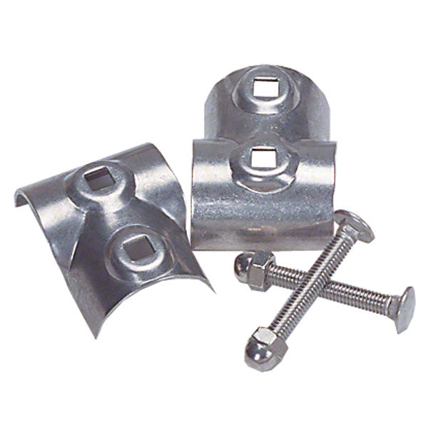 Split Tee Kit 1.5 Inch - Stainless Steel With Hardware