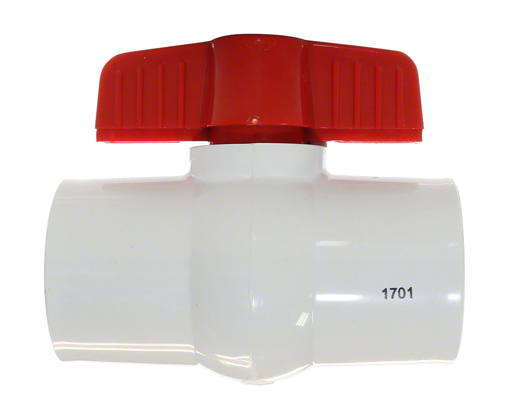 Compact PVC Ball Valve 11/2 Inch Solvent