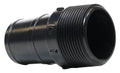 Hose Adapter -1-1/2 Inch MPT - Black