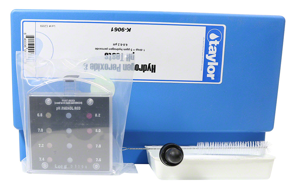 Taylor Drop/Midget Combination Hydrogen Peroxide and pH Test Kit - K-9061