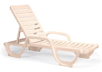 Bahia Chaise Lounge Chairs - Sandstone (Must Order in Multiples of 6)