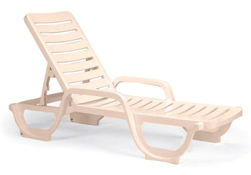 Bahia Chaise Lounge Chair - Sandstone - Not Fully Assembled (Must Order in Multiples of 18)