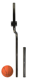 Single Post Basketball Frame Replacement - Includes Basketball