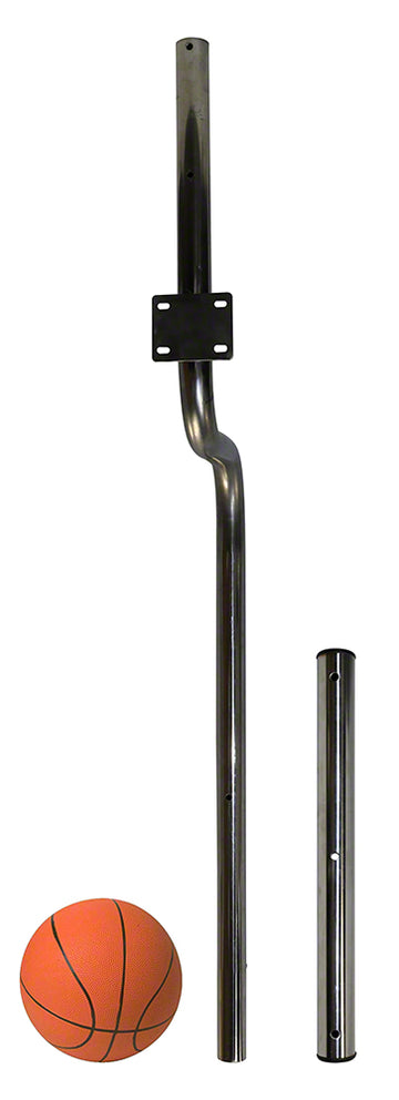 Single Post Basketball Frame Replacement - Includes Basketball