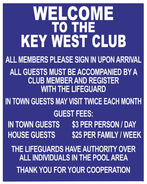 Custom Sign 24 x 30 Inches on White Styrene Plastic