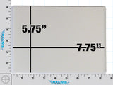 Inground Standard Winter Skimmer Plug - 5-5/8 x 7-9/16 Inches