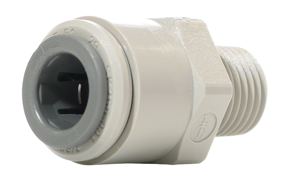 1/4 Inch Mpt x 3/8 Inch OD Quick Tubing Adapter